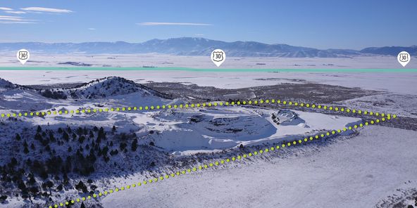 Bancroft Cinder Pit: TBD Oregon Trail Road, Bancroft, ID 83217